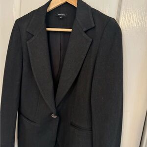 Charcoal Dark Grey Fashionista Blazer for Women Size M
